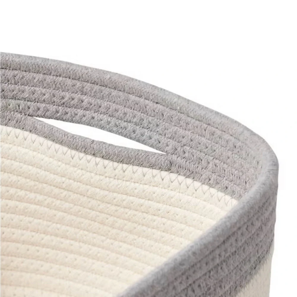 Container Store Kawaii Cotton Rope Storage Bin